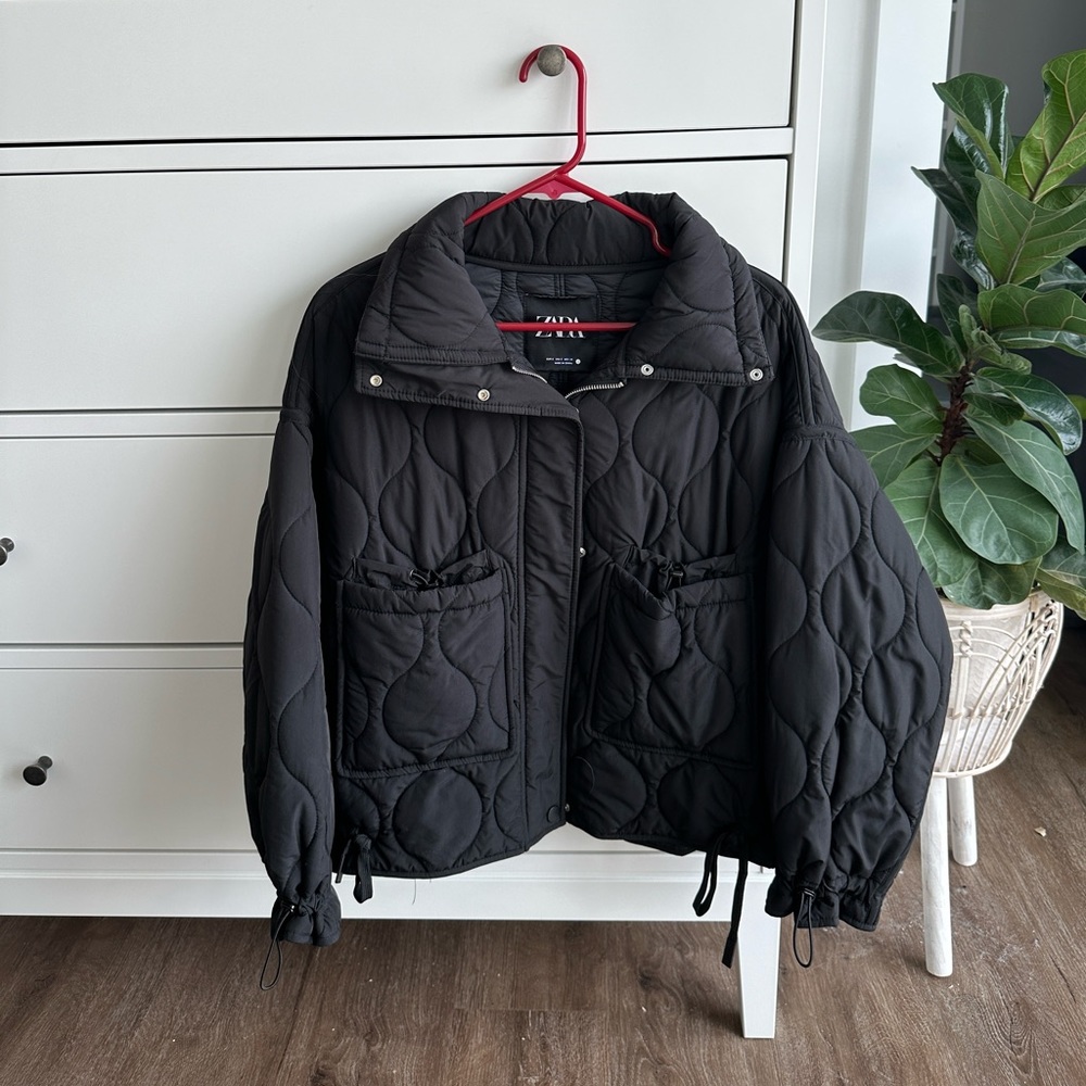 Zara Women’s Quilted Jacket Size Small